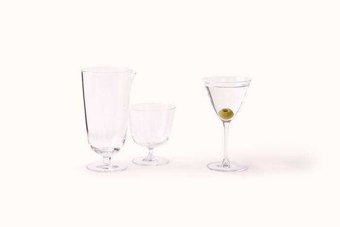 NUDE BAR/GIANI COCKTAIL GLASSES SHORT SET OF 4