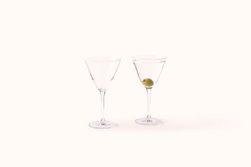 NUDE BAR/GIANI MARTINI GLASSES SET OF 2
