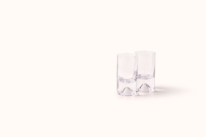 NUDE NO. 9 LOW BALL GLASSES SET OF 2