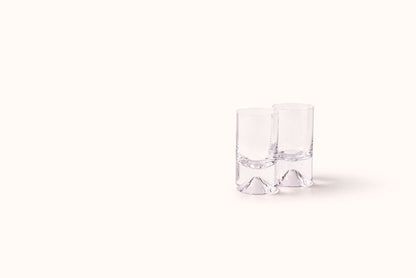 NUDE NO. 9 LOW BALL GLASSES SET OF 2