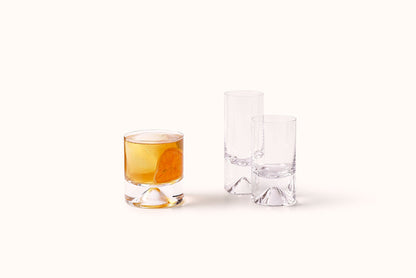 NUDE NO. 9 LOW BALL GLASSES SET OF 2