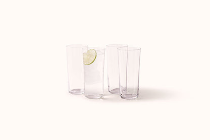 NUDE REMY SAVAGE HIGH BALL GLASSES SET OF 4