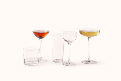 NUDE REMY SAVAGE HIGH BALL GLASSES SET OF 4