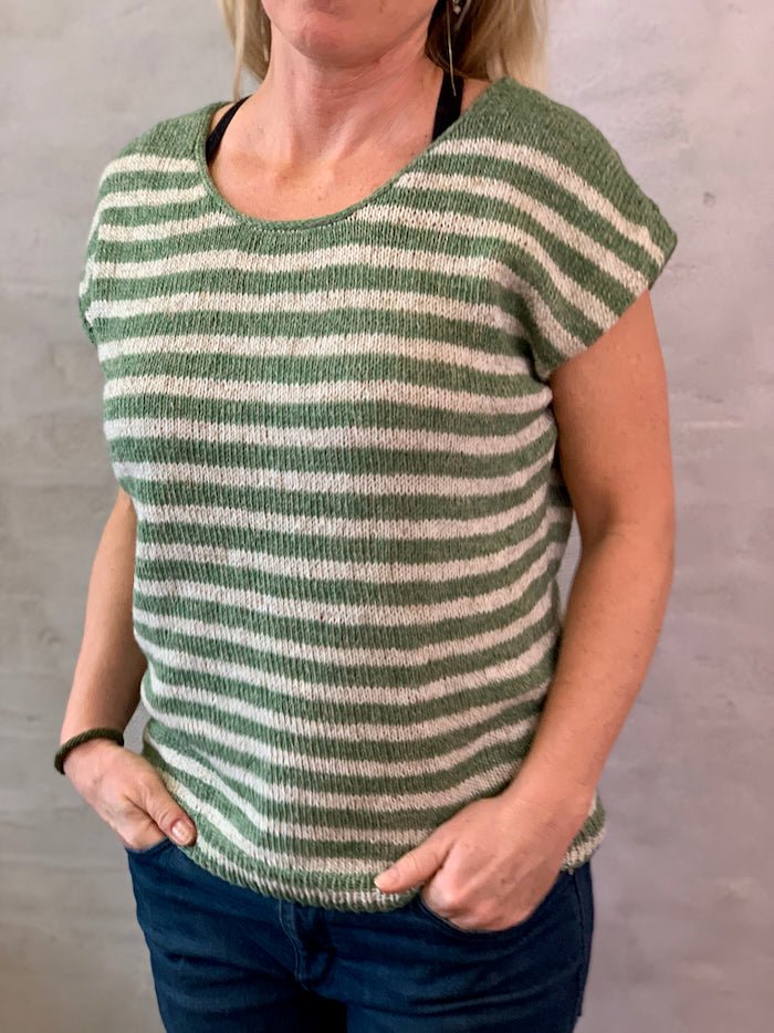 Ohoy summer top by Önling, No 12 + No 13 knitting kit Knitting kits Önling - Katrine Hannibal