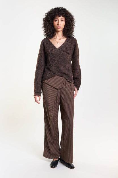 OLIVIA | Tailored Fold Pants