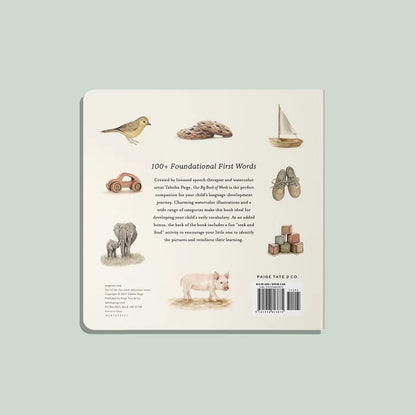 Our Big Book of First Words - Adored A Lovely Boutique