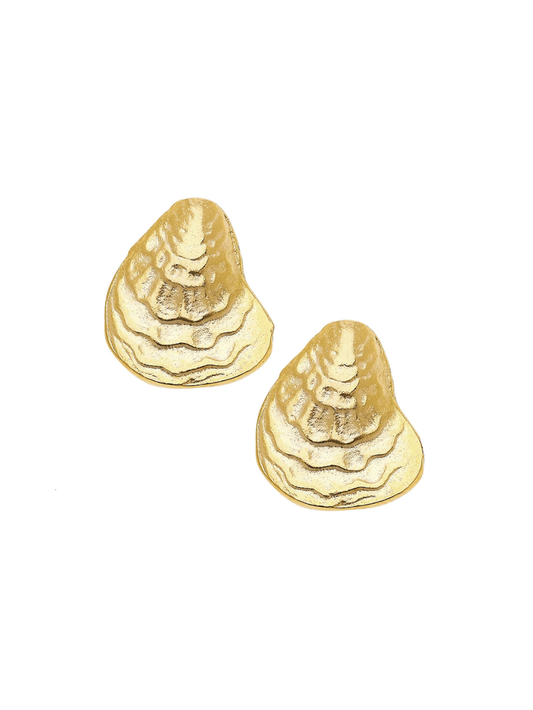 Oyster Stud Earring