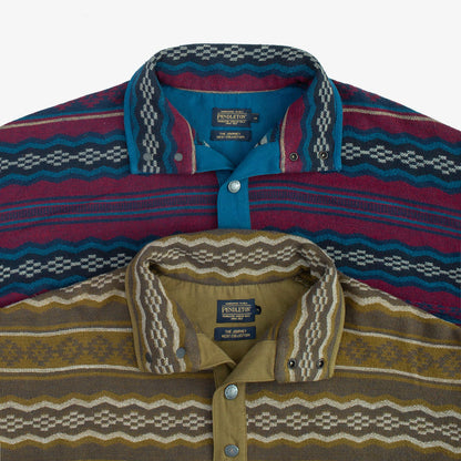 Pendleton Popover Snap Jacket - 1995 OG Jacquard