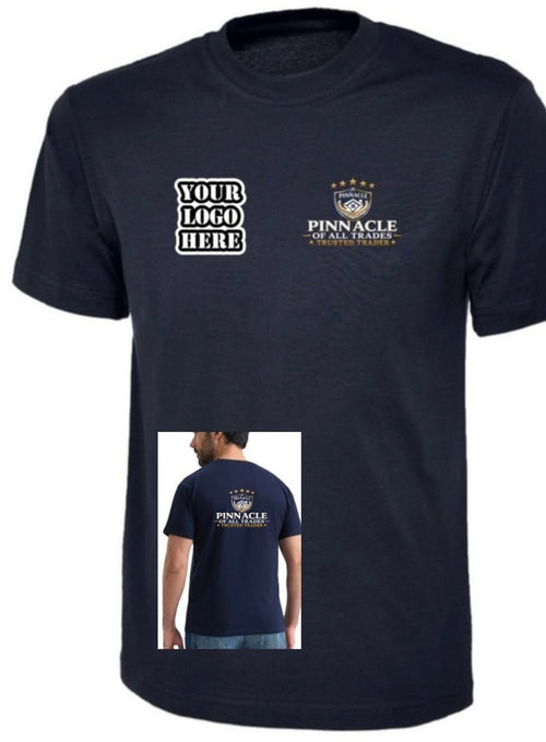 Pinnacle of all Trades Double logo T-Shirt & Back Logo