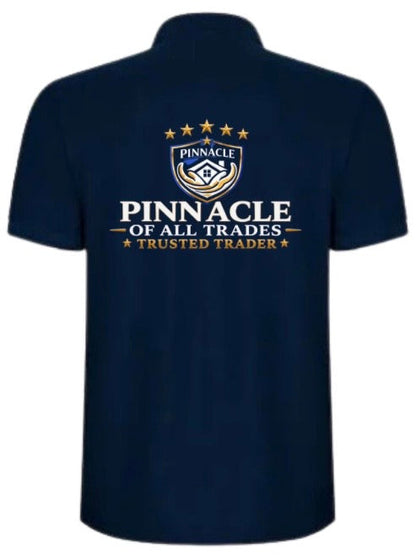 Pinnacle of all Trades Polo Personal Logo & Back Logo