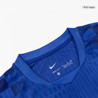 Player Version Croatia Away Soccer Jersey World Cup 2026 Blue