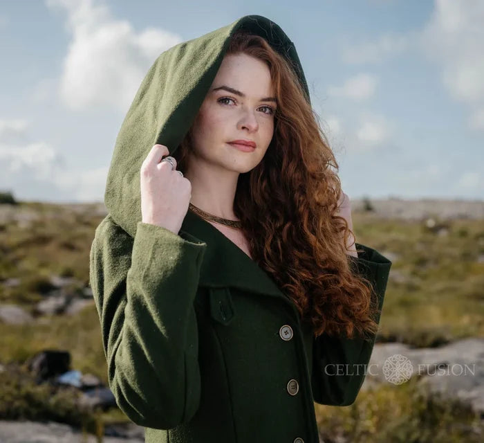 Celtic Fusion Design, Irish-designed folklore-inspired clothing created with a focus on sustainability, natural textures, and