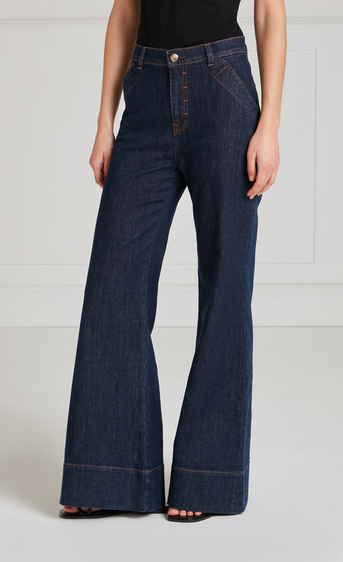 Raquel Wide-Leg Jean - Vintage Wash
