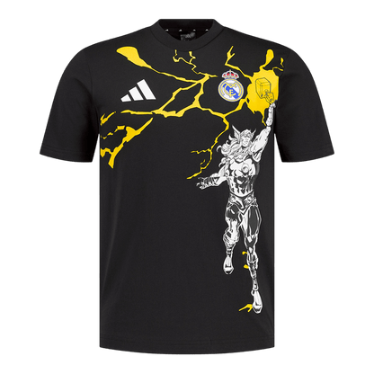 Real Madrid X Marvel Soccer Jersey 2025/26 Black