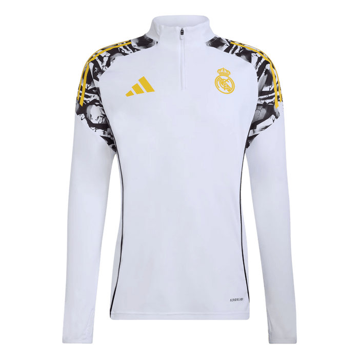 Real Madrid x MARVEL Zipper Sweatshirt Kit(Top+Pants) 25/26 White