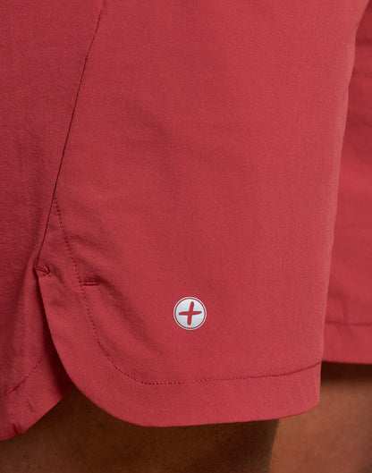 Relentless 7" Shorts in Rust
