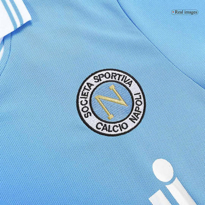Retro 1986/87 Napoli Home Soccer Jersey