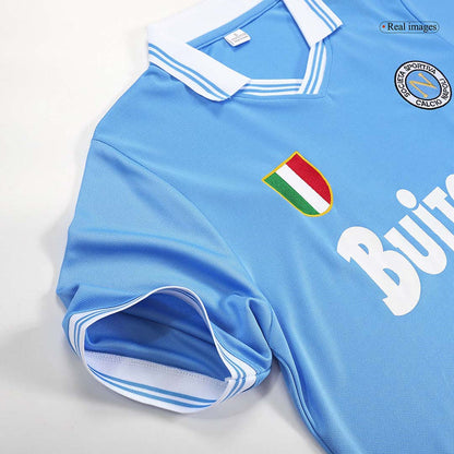 Retro 1986/87 Napoli Home Soccer Jersey