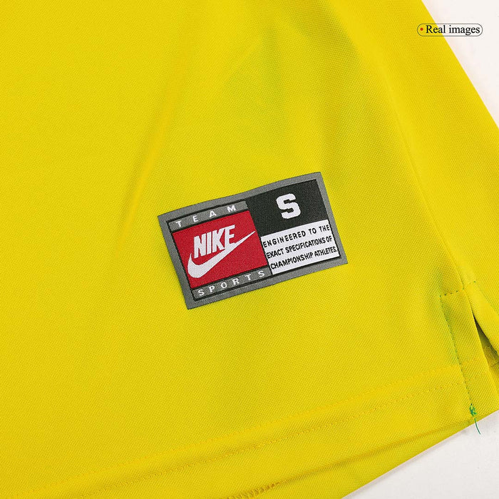 Retro 1998 Brazil Home Soccer Jersey