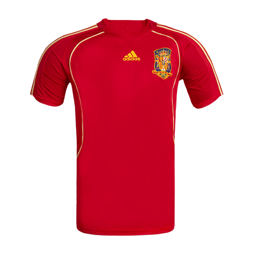 Retro 2008 Spain Home Soccer Jersey
