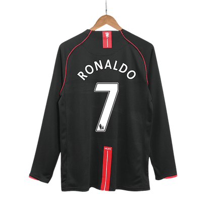 Retro Jersey RONALDO #7 Manchester United Retro Jersey Away Soccer Shirt 2007/08