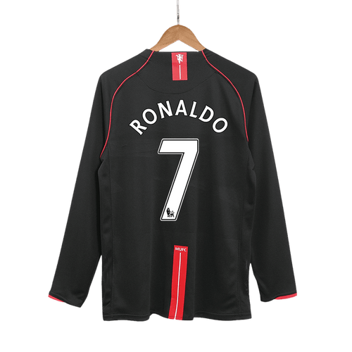 Retro Jersey RONALDO #7 Manchester United Retro Jersey Away Soccer Shirt 2007/08