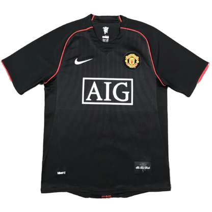Retro Jersey ROONEY #10 Manchester United Retro Jersey Away Soccer Shirt 2007/08