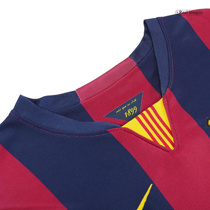Retro Soccer Jersey Barcelona Home 2014/15