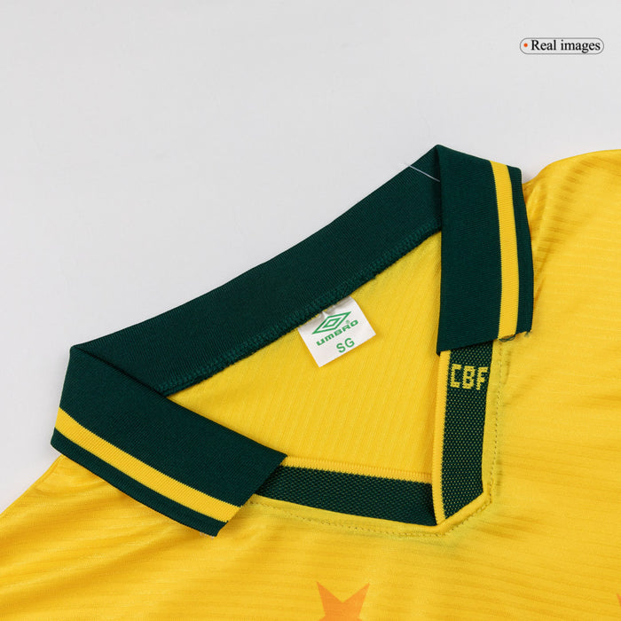 Retro Soccer Jersey Brazil Home 1994