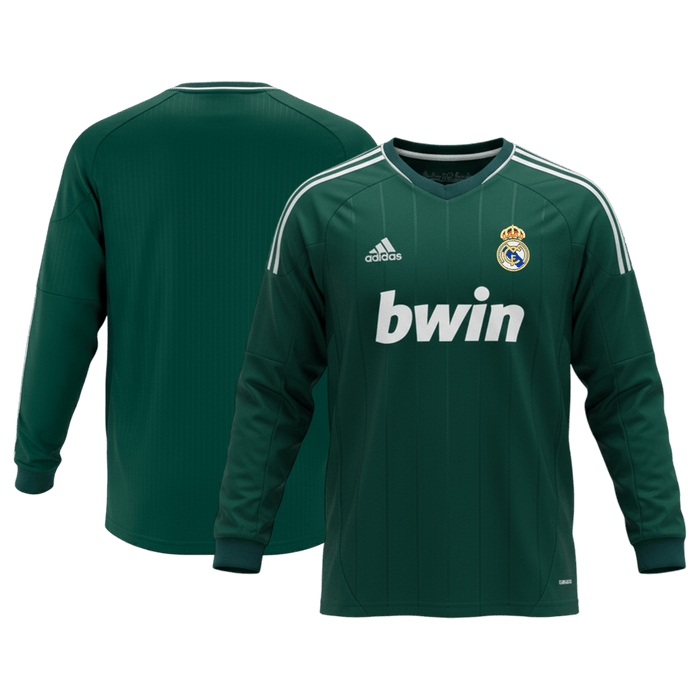 Retro Soccer Jersey Real Madrid Third Away Long Sleeve 2012/13