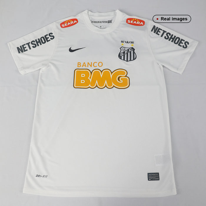 Retro Soccer Jersey Santos FC Home 2011/12