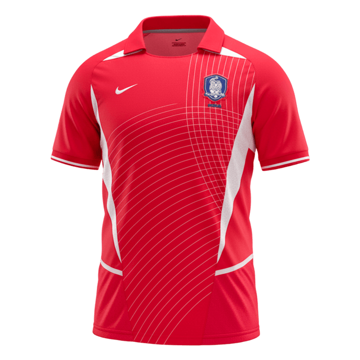 Retro Soccer Jersey South Korea Home 2002