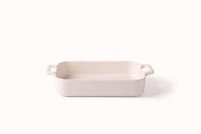 REVOL WHITE PORCELAIN ROASTING DISH
