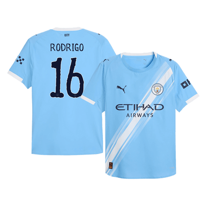 RODRIGO #16 Manchester City Home Player Version Jersey World Cup 2025/26 - Club World Cup