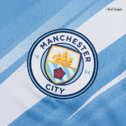 RODRIGO #16 Manchester City Home Soccer Jersey 2025/26