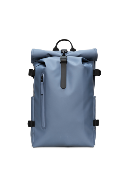 RAINS Rolltop Rucksack Large Blue Dusk 28L H63 x D14 x W32 cm Backpack