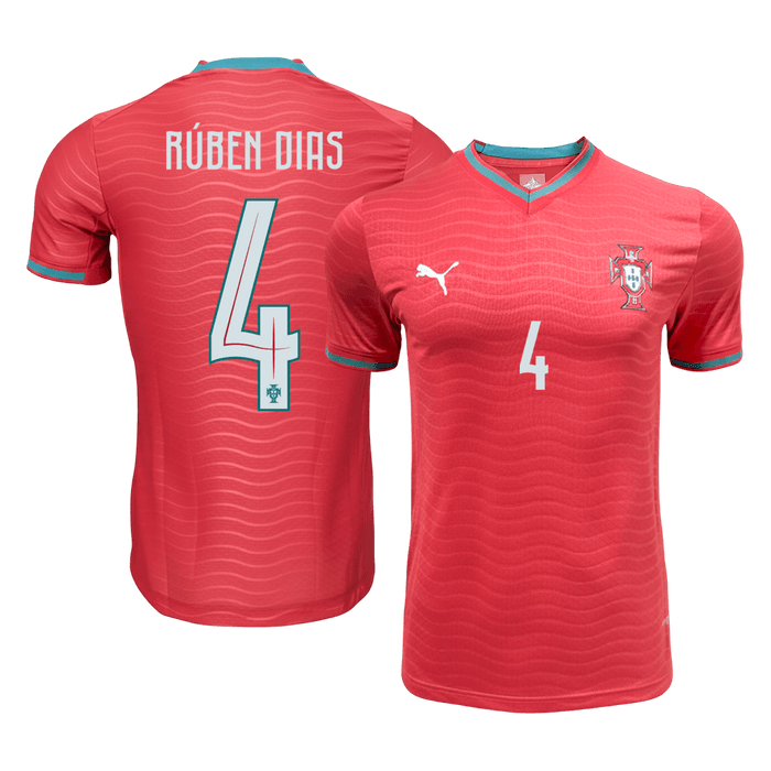 RúBEN DIAS #4 Portugal Home Player Version Jersey World Cup 2026