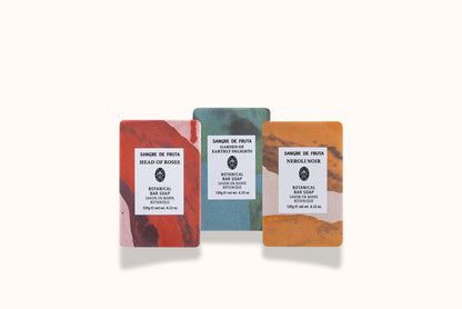 SANGRE DE FRUTA BOTANICAL BAR SOAP - HEAD OF ROSES