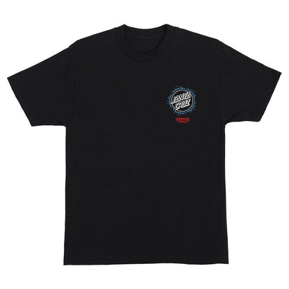 Santa Cruz X Stanger Things Hellfire Pit T-Shirt pure boardshop