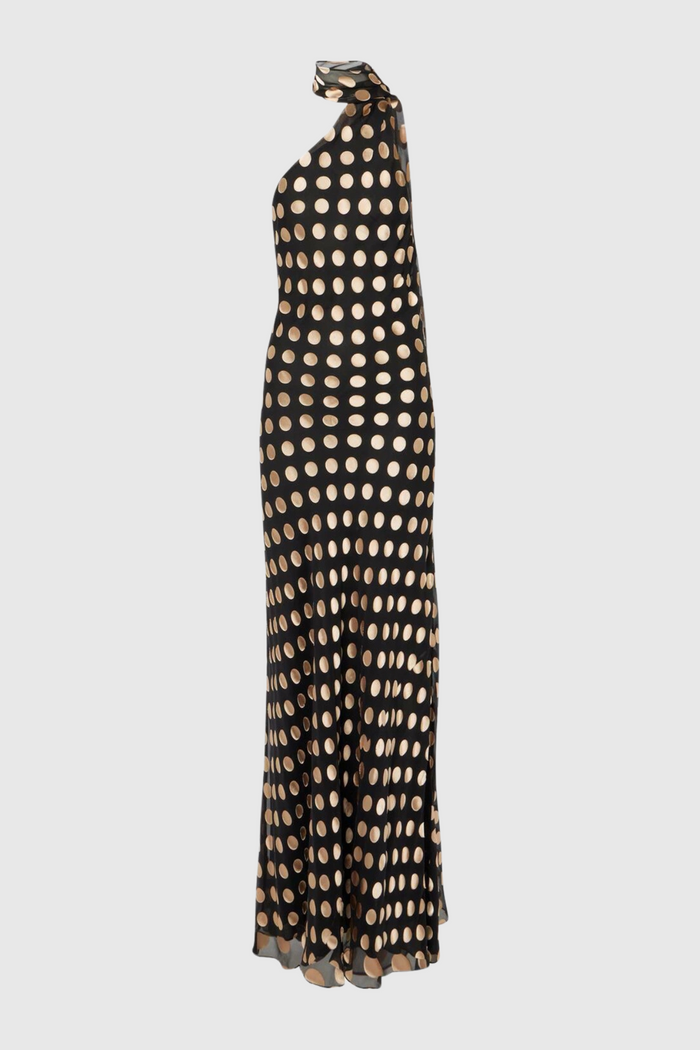 Sievia Backless Dolka Pot Maxi Dress