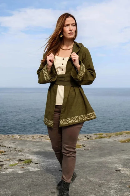 Celtic Fusion Design, Irish-designed folklore-inspired clothing created with a focus on sustainability, natural textures, and