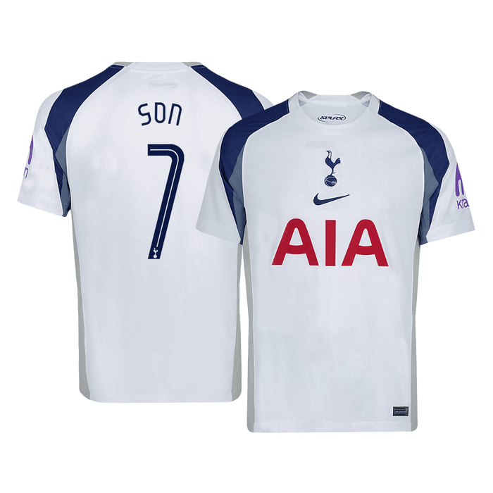 SON #7 Tottenham Hotspur Home Soccer Jersey 2025/26 -UCL
