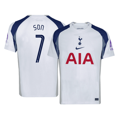 SON #7 Tottenham Hotspur Home Soccer Jersey 2025/26 -UCL