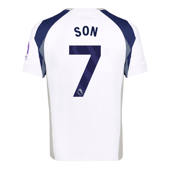 SON #7 Tottenham Hotspur Home Soccer Jersey 2025/26 White