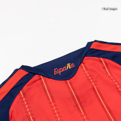 Spain Home World Cup Kids Soccer Jerseys Kit 2026