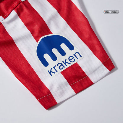 S?RLOTH #9 Atletico Madrid Home Soccer Jersey 2025/26