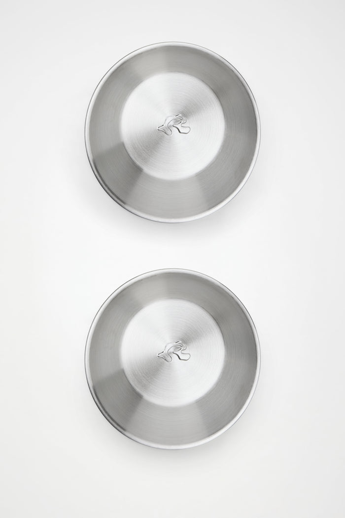 RAINS Stainless Steel 2-Pack Bowls Steel Bowls