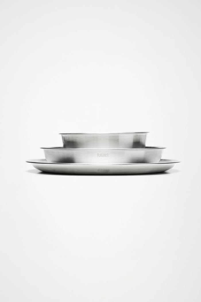 RAINS Stainless Steel 2-Pack Bowls Steel Bowls