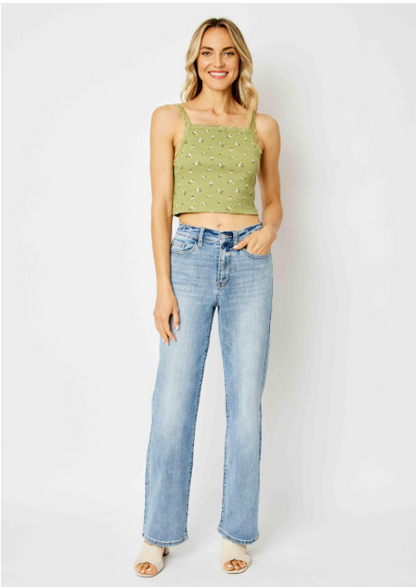 Straight Leg Jeans