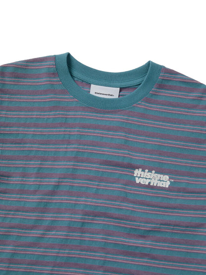 Striped W Tee